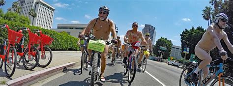 World Naked Bike Ride Los Angeles 